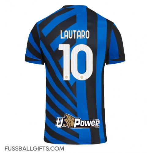 Inter Milan Lautaro Martinez #10 Fußballbekleidung Heimtrikot 2024-25 Kurzarm